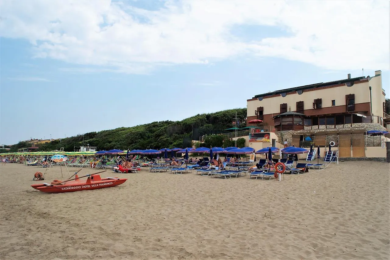 ***  Hotel Villa Tramonto Direttamente Sul Mare San Vincenzo Italy